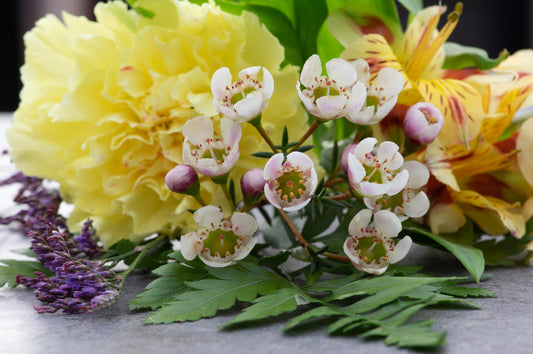 Summer Wreath Making Workshop - artificial flowers