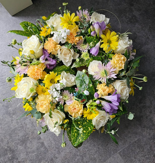 Flower Wreath - funeral flowers