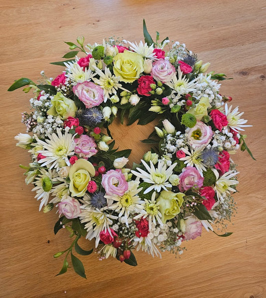 14" funeral tribute